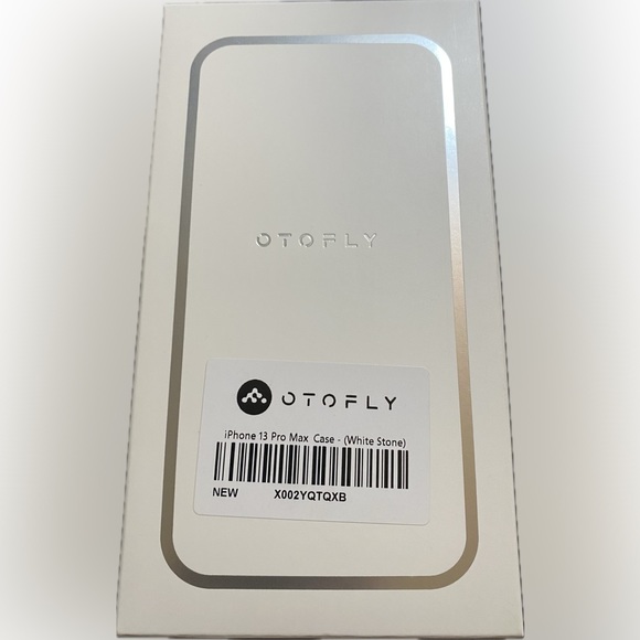 OTOFLY- iPhone 13 Pro Max Case (white stone) - Picture 4 of 5